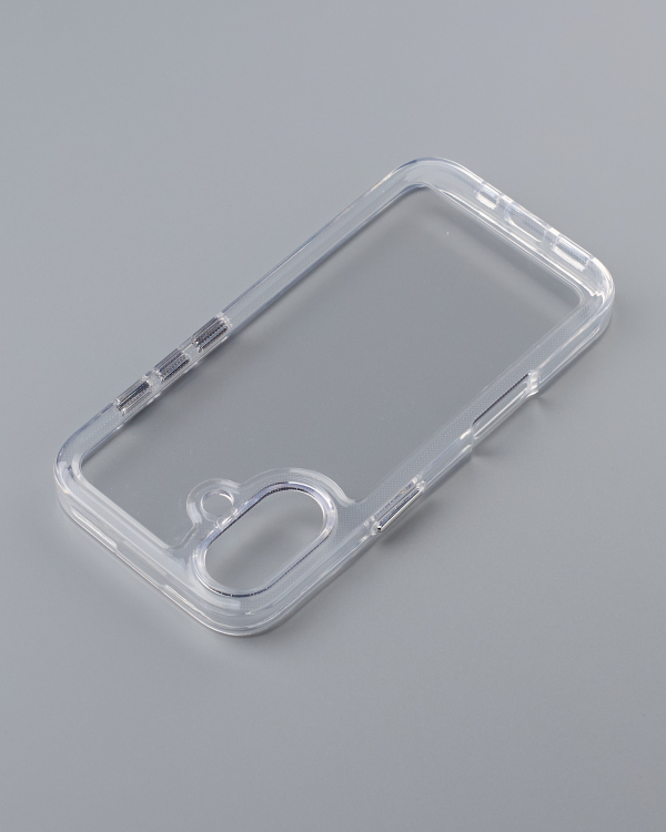 Чехол Space Case (2nd Gen) для iPhone 16 Plus прозрачный