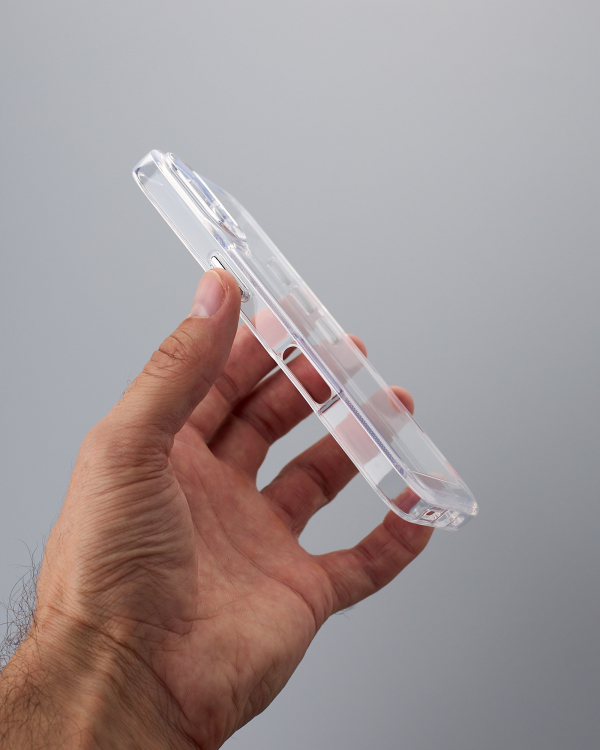 Чехол Space Case (2nd Gen) для iPhone 16 Plus прозрачный