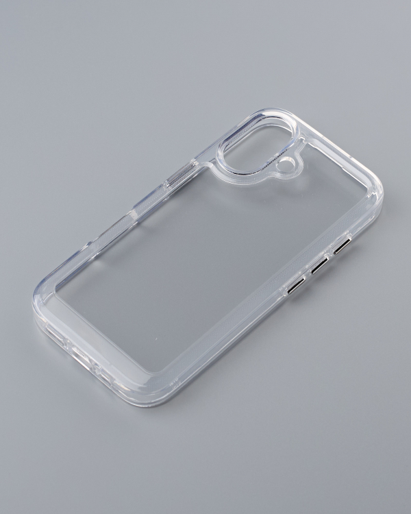 Чехол Space Case (2nd Gen) для iPhone 16 Plus прозрачный