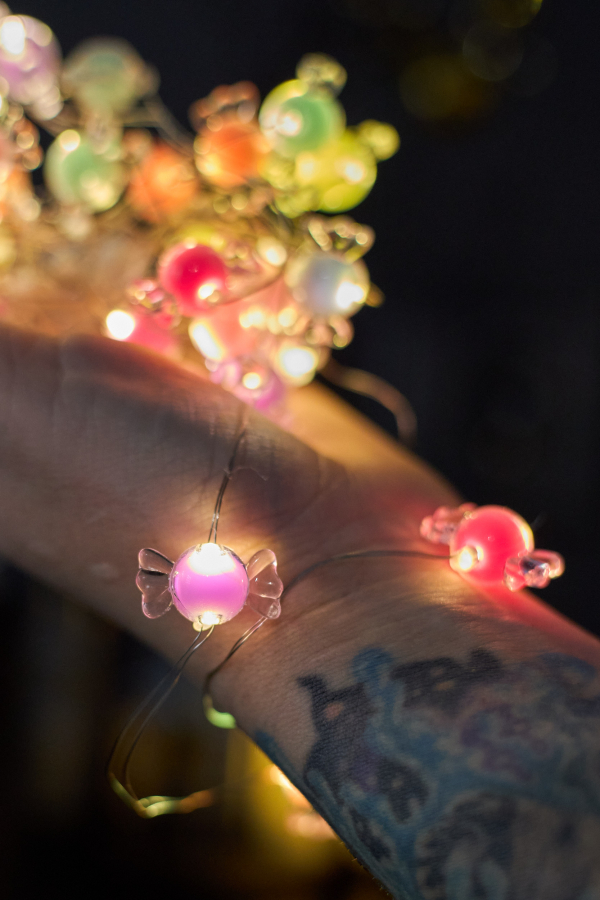 Гирлянда Конфеты 2м/20Led (LR44 3 шт)