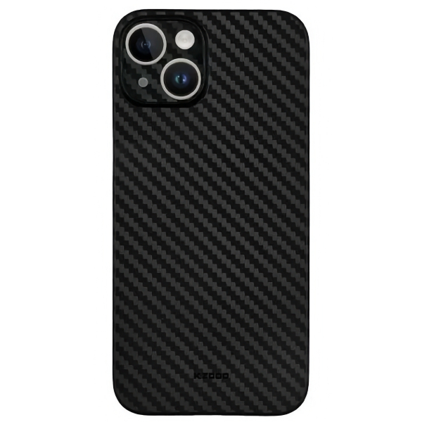 Карбоновый чехол K-DOO Air Carbon (UltraSlim 0.45mm) для iPhone 13 Pro Max черный