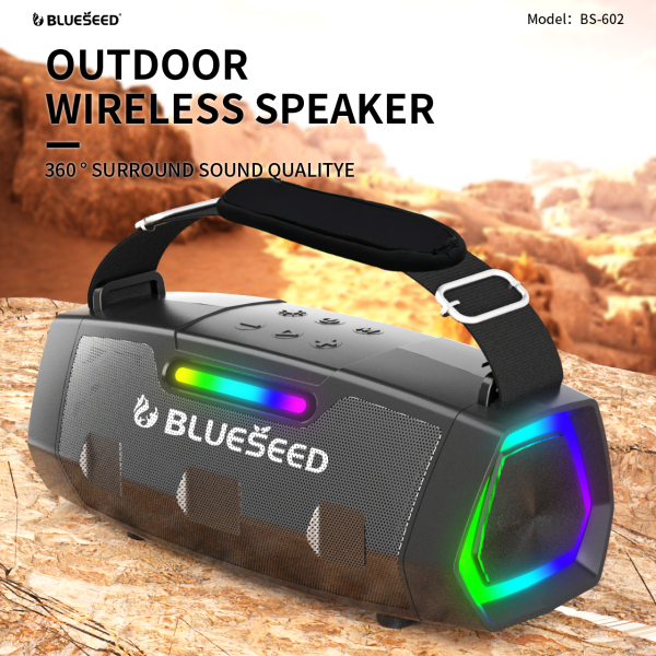 Колонка Bluetooth Blueseed BS-602 black