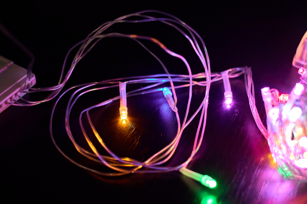 Led гирлянда 10м/100Led (с возможностью соединения) 8 режимов 220V