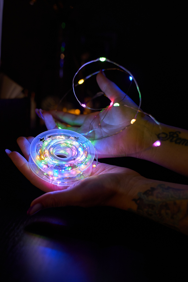 Led гирлянда 32м/300Led (медный провод) 24В 8 режимов 220V