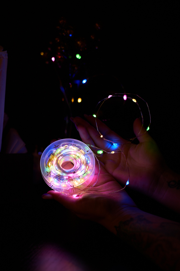 Led гирлянда 32м/300Led (медный провод) 24В 8 режимов 220V