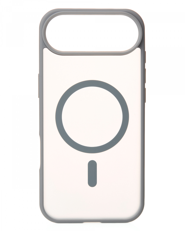 Силиконовый чехол MATTE с поддержкой MagSafe для iPhone 17 AIR titanium black