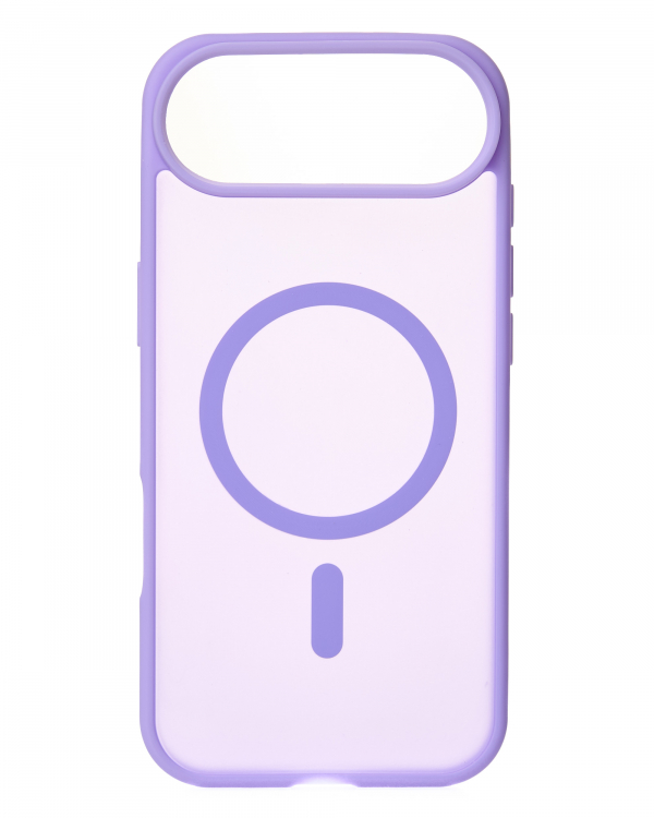 Силиконовый чехол MATTE с поддержкой MagSafe для iPhone 17 AIR lavander