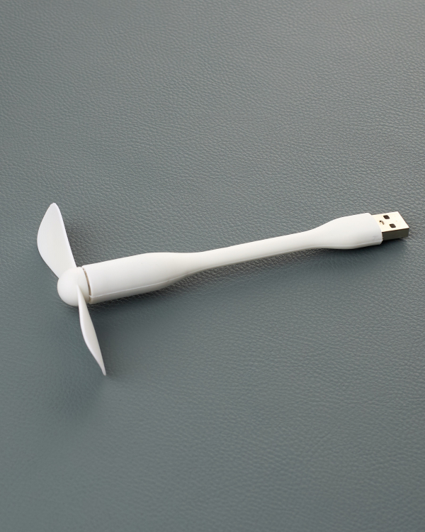 Портативный USB вентилятор белый