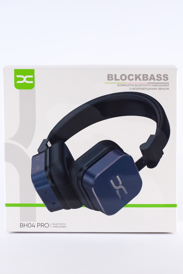 Наушники Bluetooth DC BlockBass (BH-04 Pro) (накладные) черный