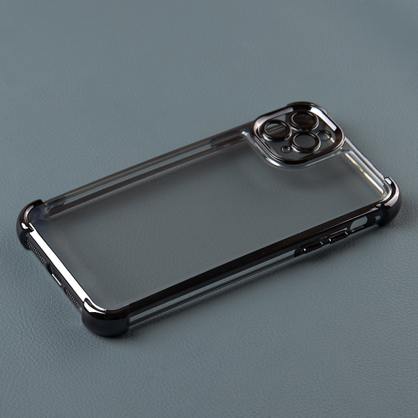 Пластиковый чехол FRAME CORNER для iPhone 12 Pro Max черный