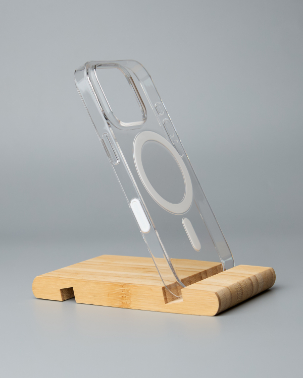 Чехол для iPhone 16 Pro Clear Case с анимацией и кнопкой управления камерой (прозрачный)