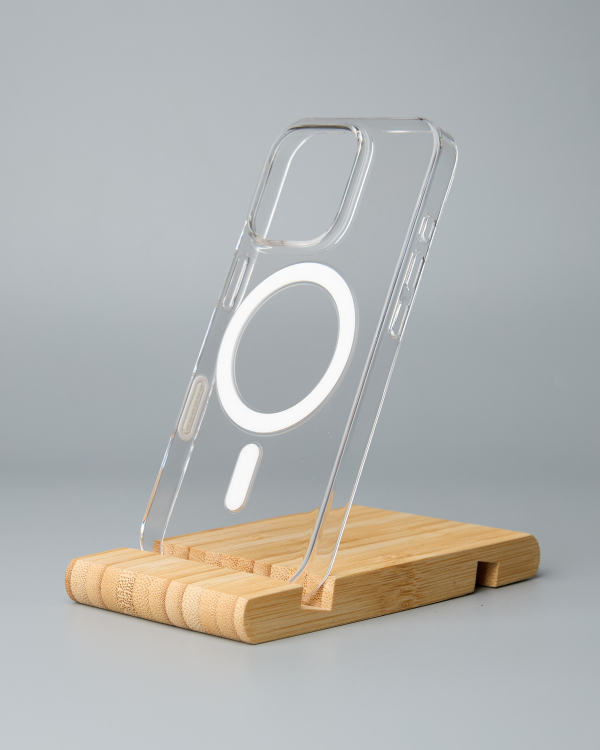 Чехол для iPhone 16 Pro Clear Case с анимацией и кнопкой управления камерой (прозрачный)