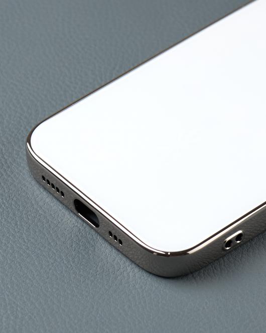 Пластиковый чехол MagSafe MATTE PROTECTION для iPhone 14 Pro белый