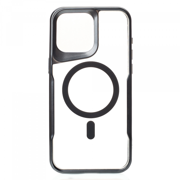 Пластиковый чехол MagSafe NEWZONE для iPhone 13 Pro Max черный