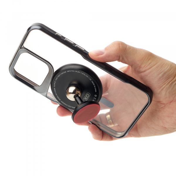 Пластиковый чехол MagSafe NEWZONE для iPhone 13 Pro Max черный