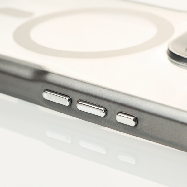 Пластиковый чехол MagSafe NEWZONE для iPhone 14 Pro Max серый