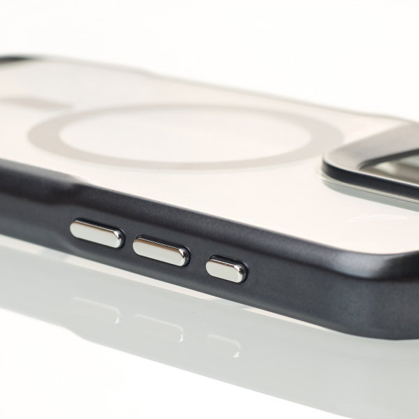 Пластиковый чехол MagSafe NEWZONE для iPhone 15 Pro черный