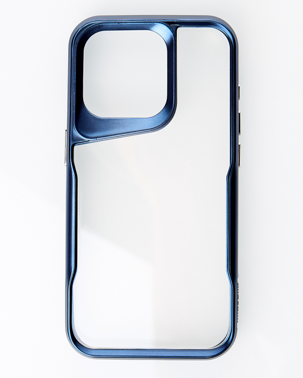 Пластиковый чехол NEWZONE для iPhone 13 Pro Max синий