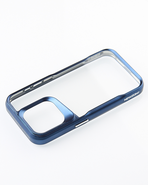 Пластиковый чехол NEWZONE для iPhone 13 Pro Max синий