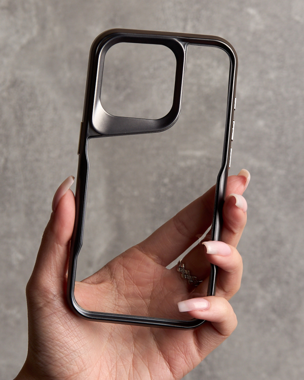 Пластиковый чехол NEWZONE для iPhone 13 Pro Max черный