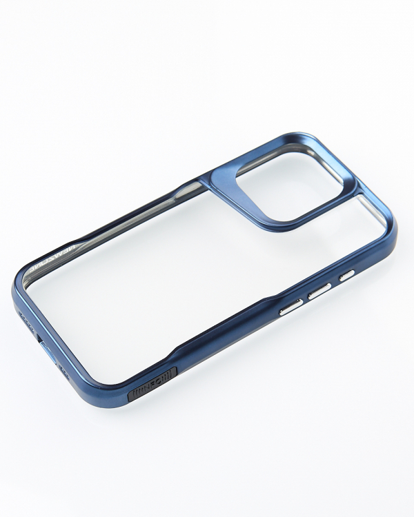 Пластиковый чехол NEWZONE для iPhone 14 Pro синий