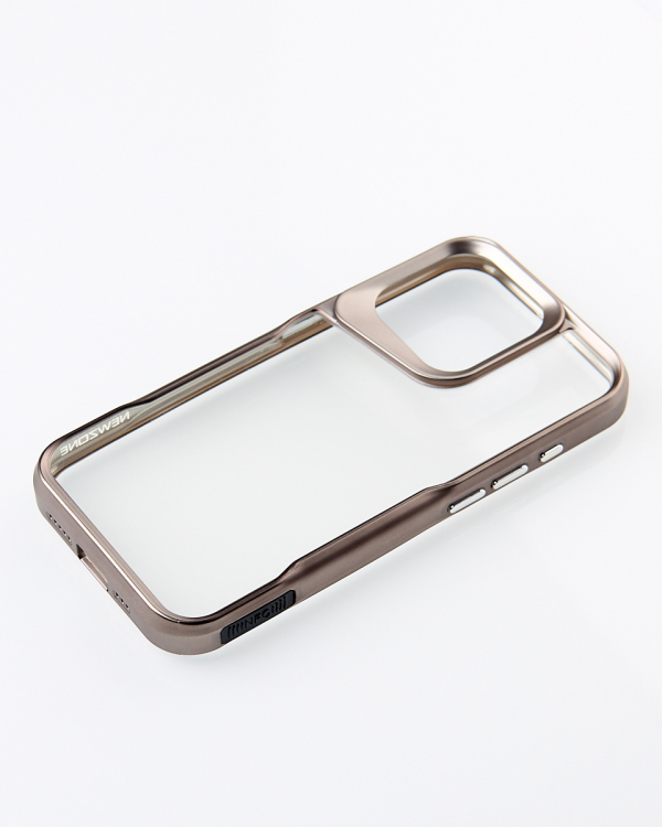 Пластиковый чехол NEWZONE для iPhone 14 Pro золотой