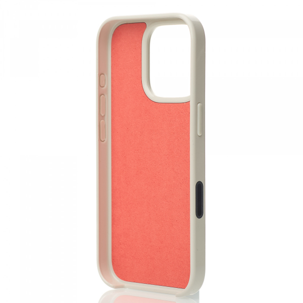 Поликарбонатный чехол Beats Case with MagSafe для iPhone 16 Pro natural titanium