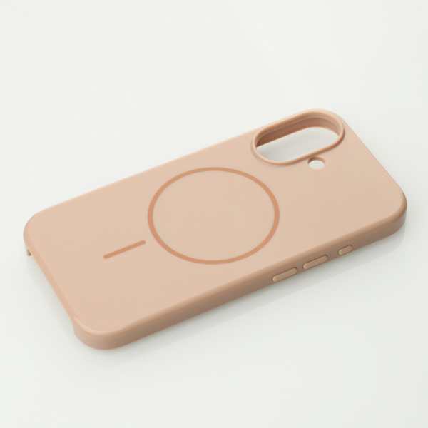 Поликарбонатный чехол Beats Case with MagSafe для iPhone 16 Plus desert titanium