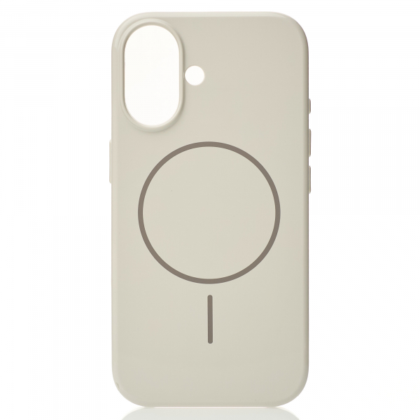 Поликарбонатный чехол Beats Case with MagSafe для iPhone 16 Plus natural titanium