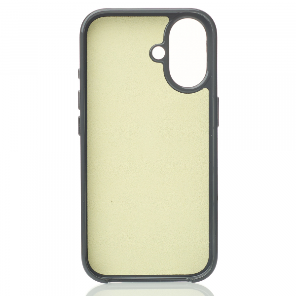 Поликарбонатный чехол Slim Ring с поддержкой MagSafe для iPhone 16 black