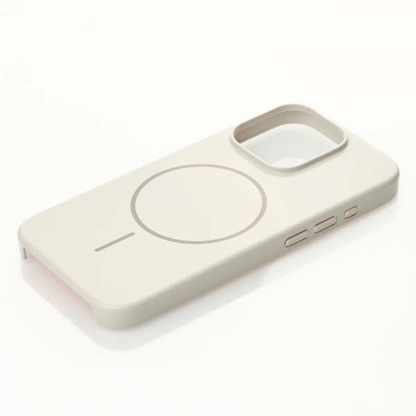 Поликарбонатный чехол Beats Case with MagSafe для iPhone 15 Pro natural titanium