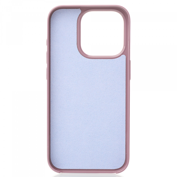 Поликарбонатный чехол Slim Ring с поддержкой MagSafe для iPhone 15 deep purple