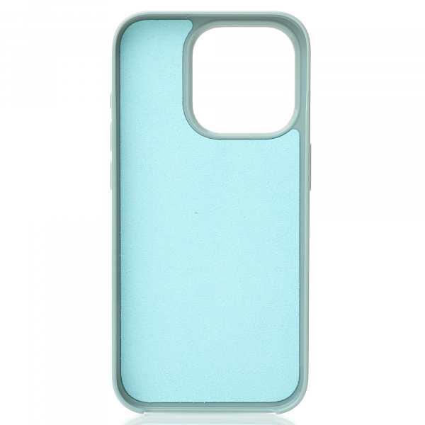 Поликарбонатный чехол Slim Ring с поддержкой MagSafe для iPhone 15 Pro Max wave blue