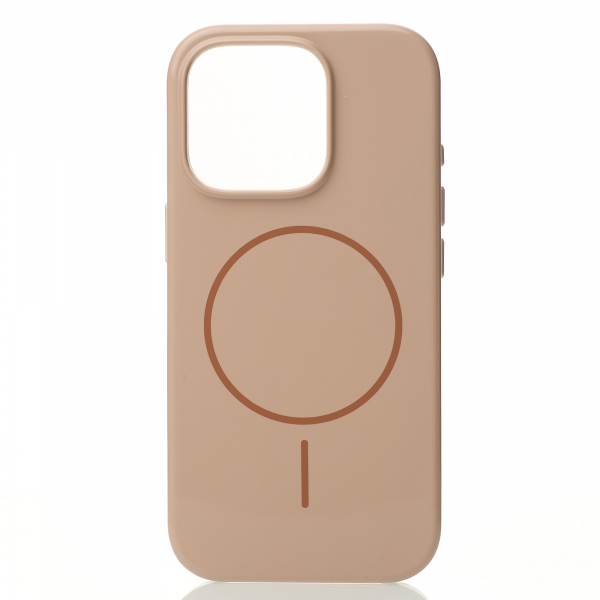 Поликарбонатный чехол Beats Case with MagSafe для iPhone 16 Pro desert titanium