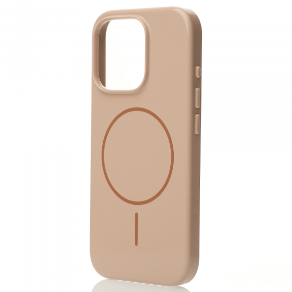 Поликарбонатный чехол Beats Case with MagSafe для iPhone 16 Pro desert titanium