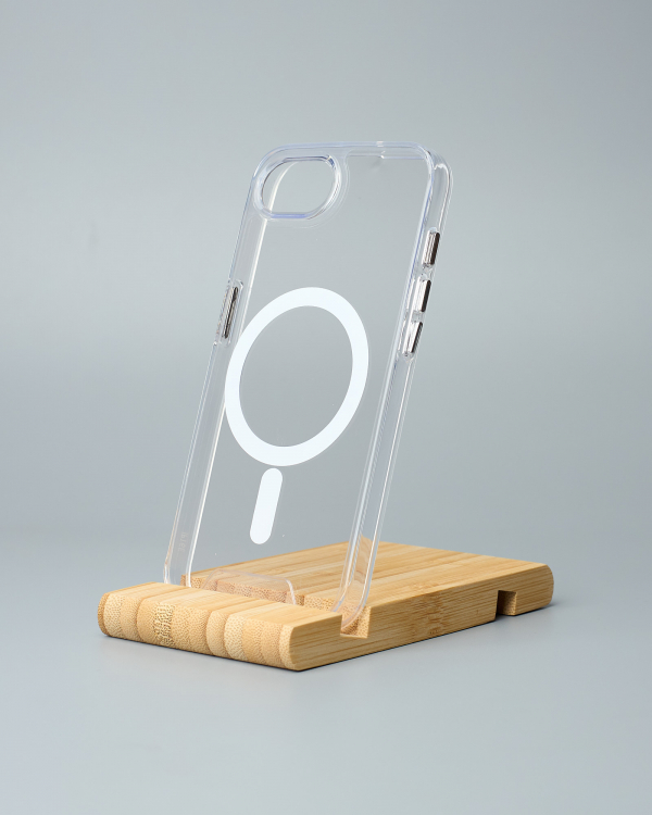 Чехол MagSafe SPACE CASE для iPhone 16E прозрачный