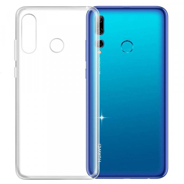Силиконовый чехол WS для Huawei P Smart 2019 прозрачный