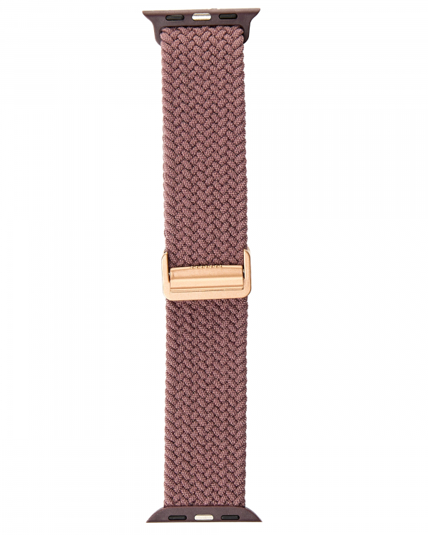 Ремешок для Apple Watch "Nylon Braided Magnetic" 42/44/45/46/49 мм cherry
