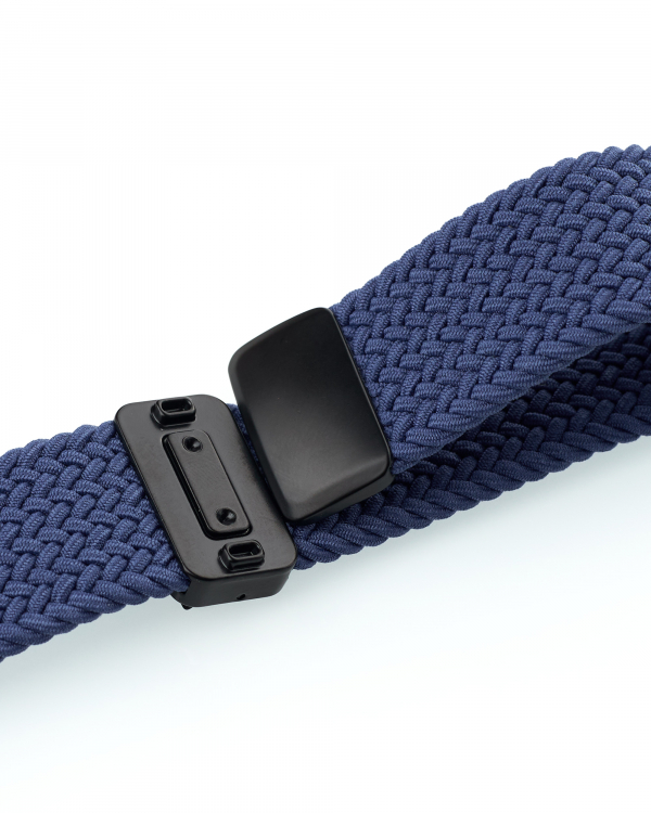 Ремешок для часов UNIVERSAL "Nylon Braided Magnetic" 20 мм sea blue