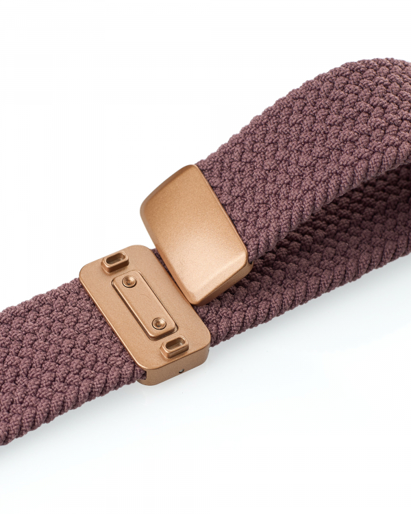 Ремешок для часов UNIVERSAL "Nylon Braided Magnetic" 20 мм cherry