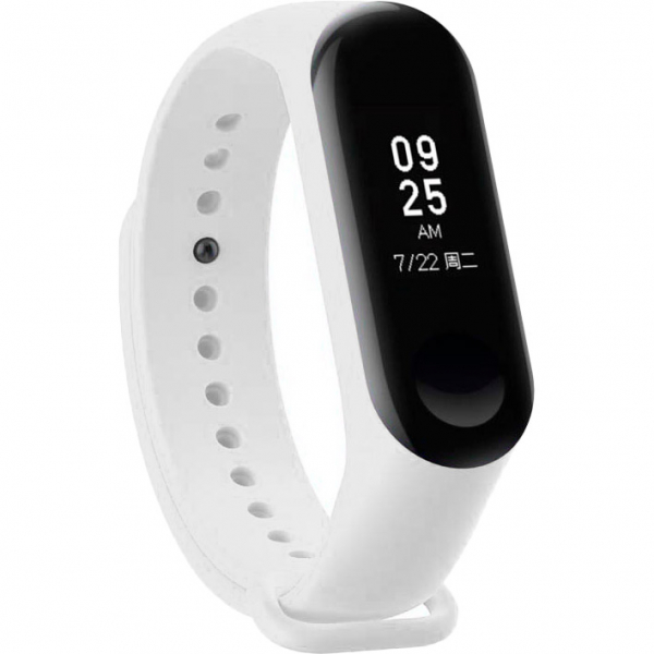Ремешок для Mi Band 3/4 COLORS белый