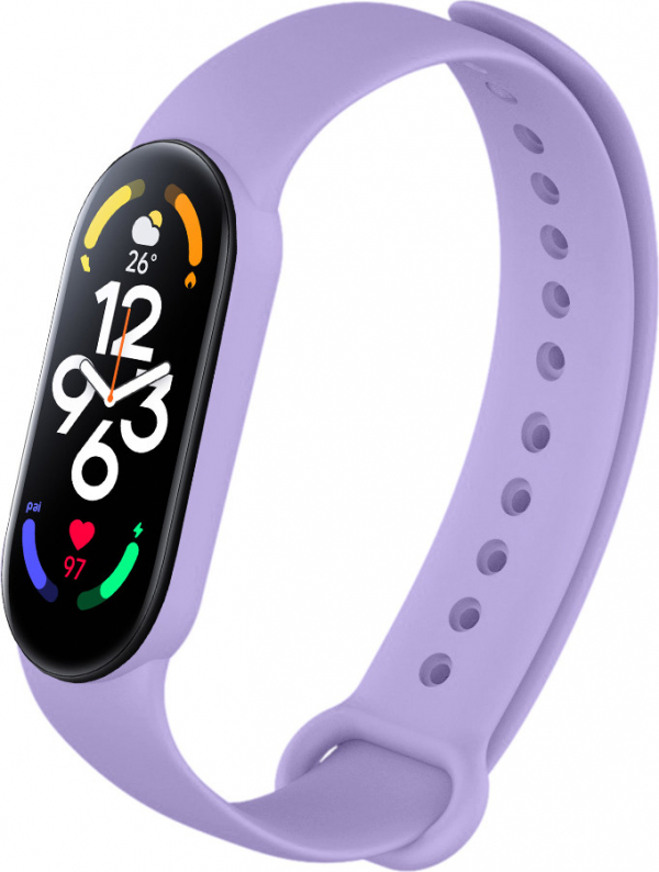 Ремешок для Mi Band 3/4 COLORS фиалковый