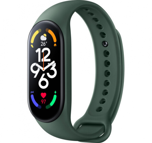 Ремешок для Mi Band 3/4 COLORS темно-зеленый