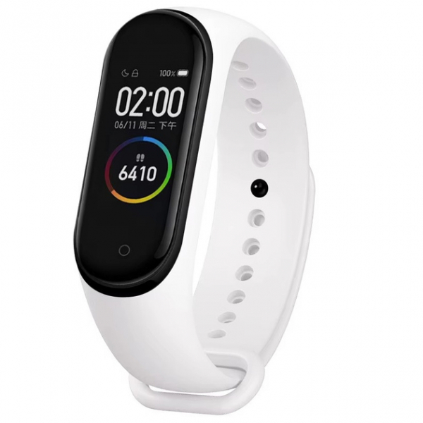 Ремешок для Mi Band 5/6 COLORS белый