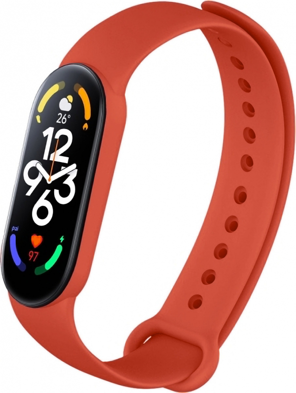 Ремешок для Mi Band 7 COLORS коралловый