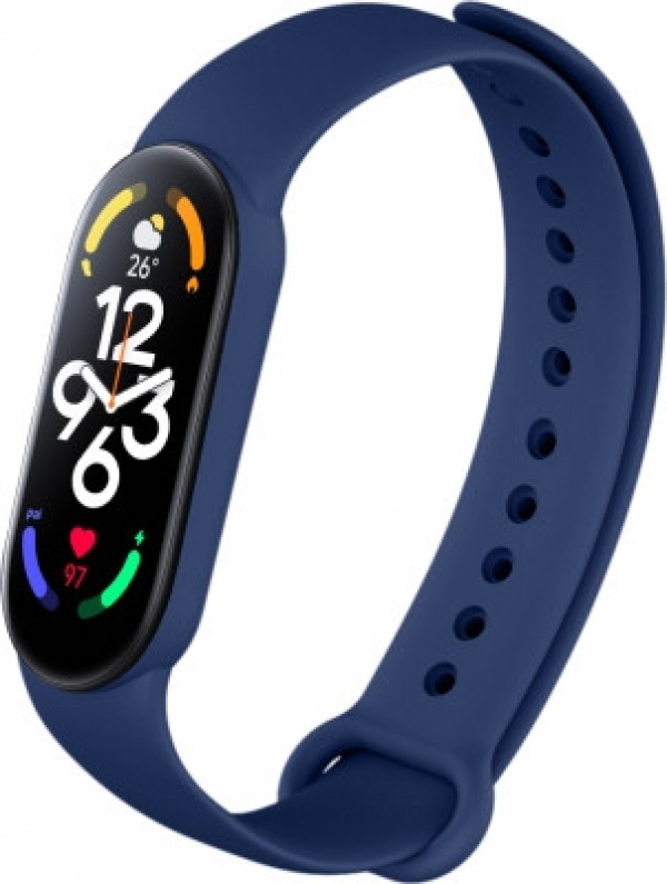 Ремешок для Mi Band 7 COLORS темно-синий