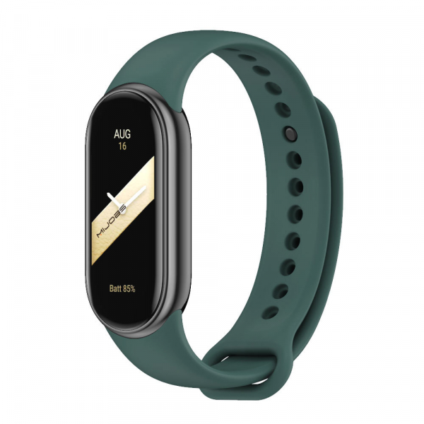 Ремешок для Mi Band 8 COLORS темно-зеленый