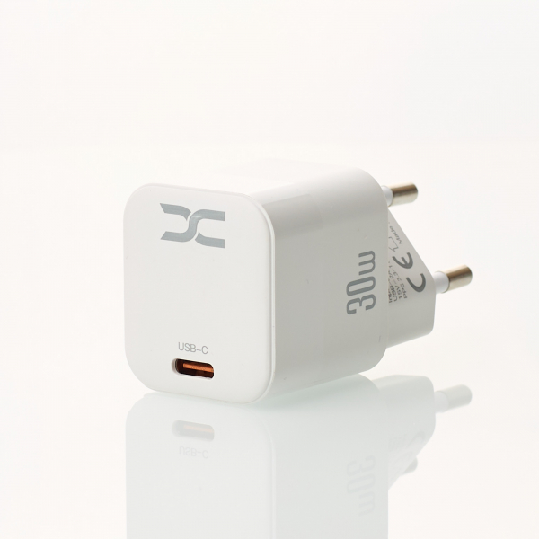 Сетевое зарядное устройство (Адаптер) DC PD/30W/GaN Technology (CA-F06) белый