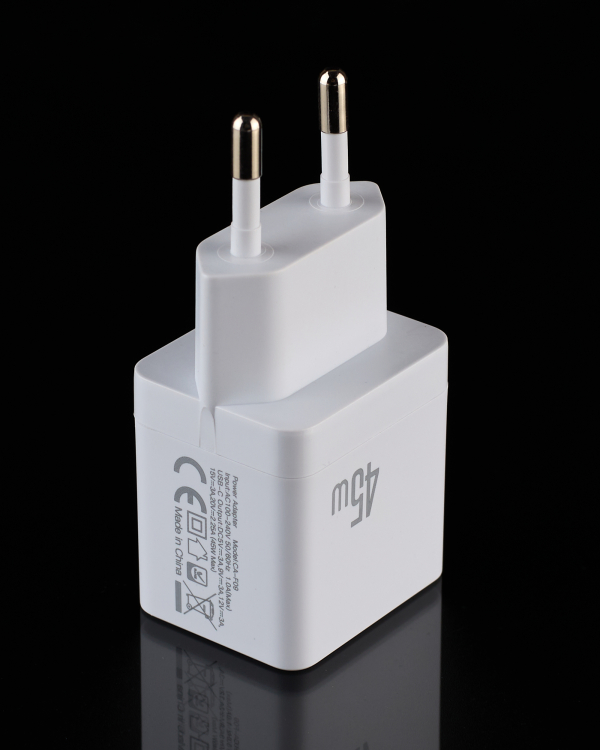 Сетевое зарядное устройство (Адаптер) DC PD/45W (CA-F09) белый
