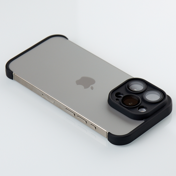 Силиконовая накладка CornerPad 3in1 для iPhone 15 Pro Max черный